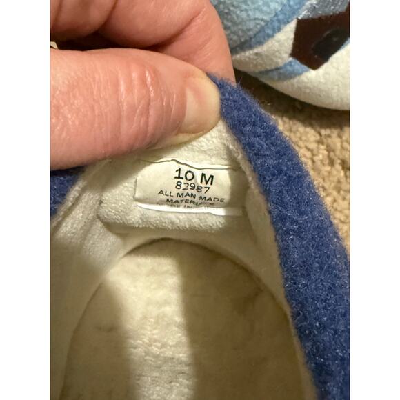 The Vermont Country Store Starry Night Felted Slipper clog womens size 10 - Picture 4 of 7